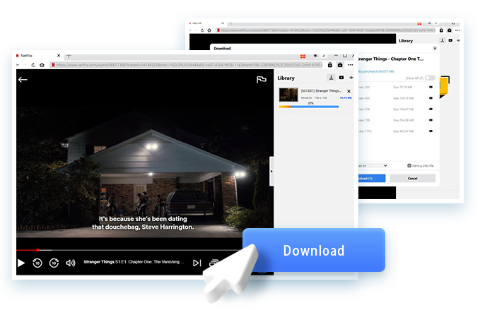 Netflix Downloader Step4